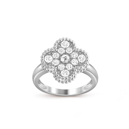 [Lora]CLOVER SILVER RING COLLECTION
