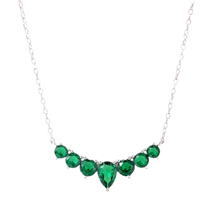[LORA]Dainty Colorful Heart Necklace