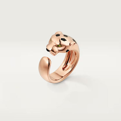 [LORA] PANTHERE SPOTTED MEDIUM RING