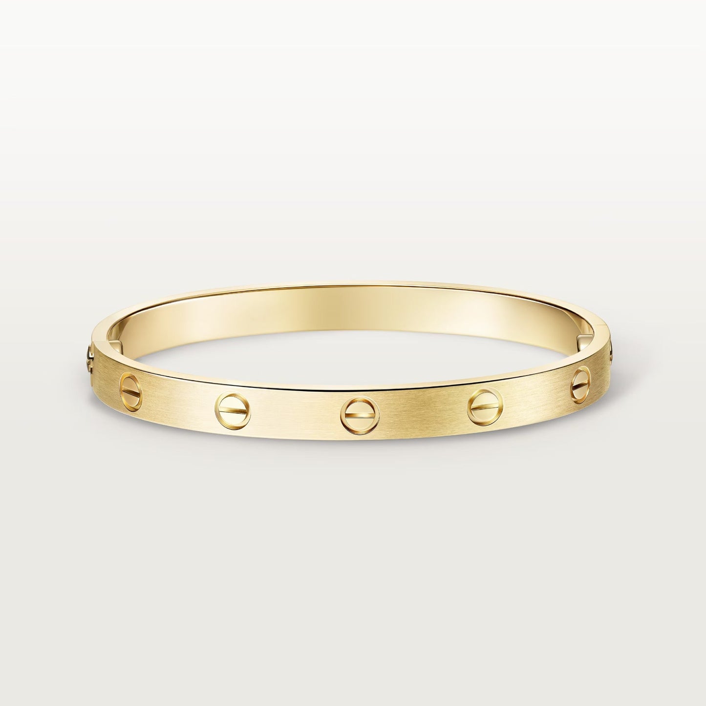 [LORA] LOVE BRACELET 6.1MM BRUSHED