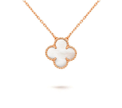 [Lora]CLOVER 15MM SINGLE FLOWER NECKLACE COLLECTION