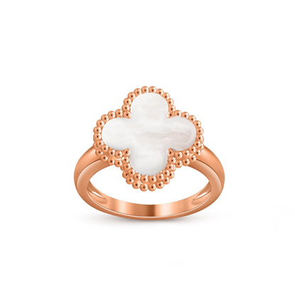 [Lora]CLOVER RING ROSE GOLD COLLECTION