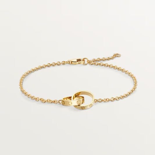 [Lora] LOVE BRACELET DOUBLE RING
