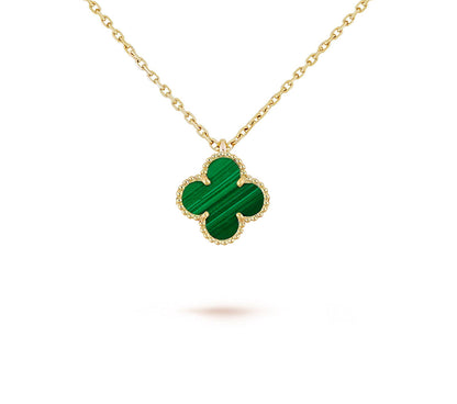 [Lora]CLOVER MINI 9.5MM CARNELIANS NECKLACE COLLECTION