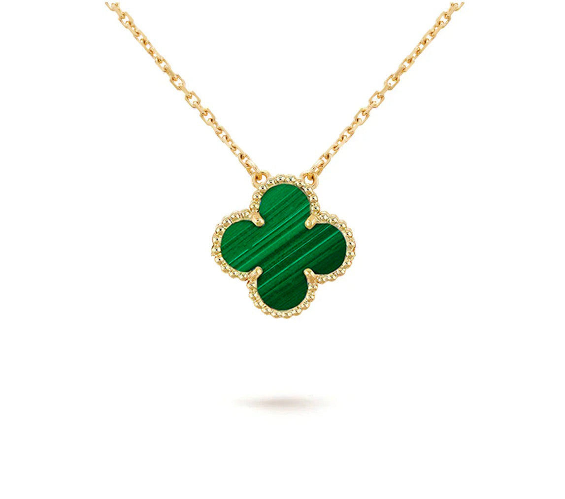 [Lora]CLOVER 15MM SINGLE FLOWER NECKLACE COLLECTION