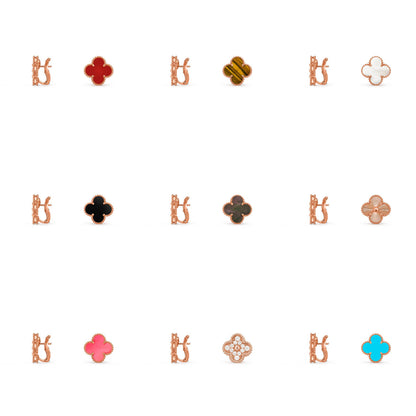 [Lora]CLOVER 15MM MOP EARRINGS COLLECTION