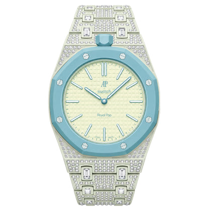 Royal Oak Pop Exclusive Bioceramic Case & Bioceramic Strap Diamond
