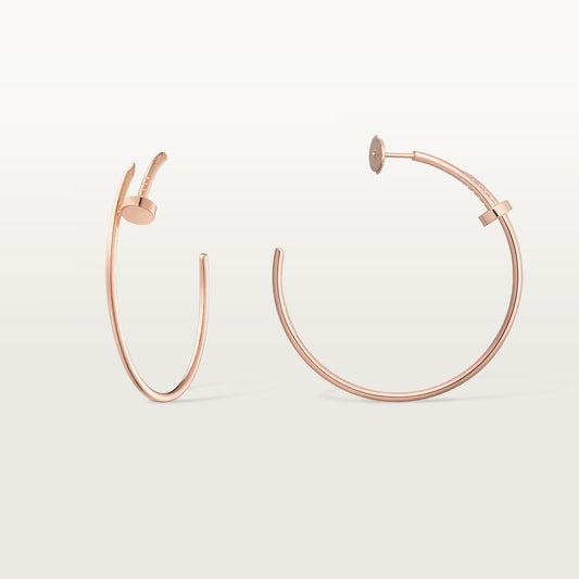 [Lora] JUSTE NO DIAMOND LARGE EARRINGS