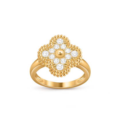[Lora]CLOVER RING GOLD COLLECTION