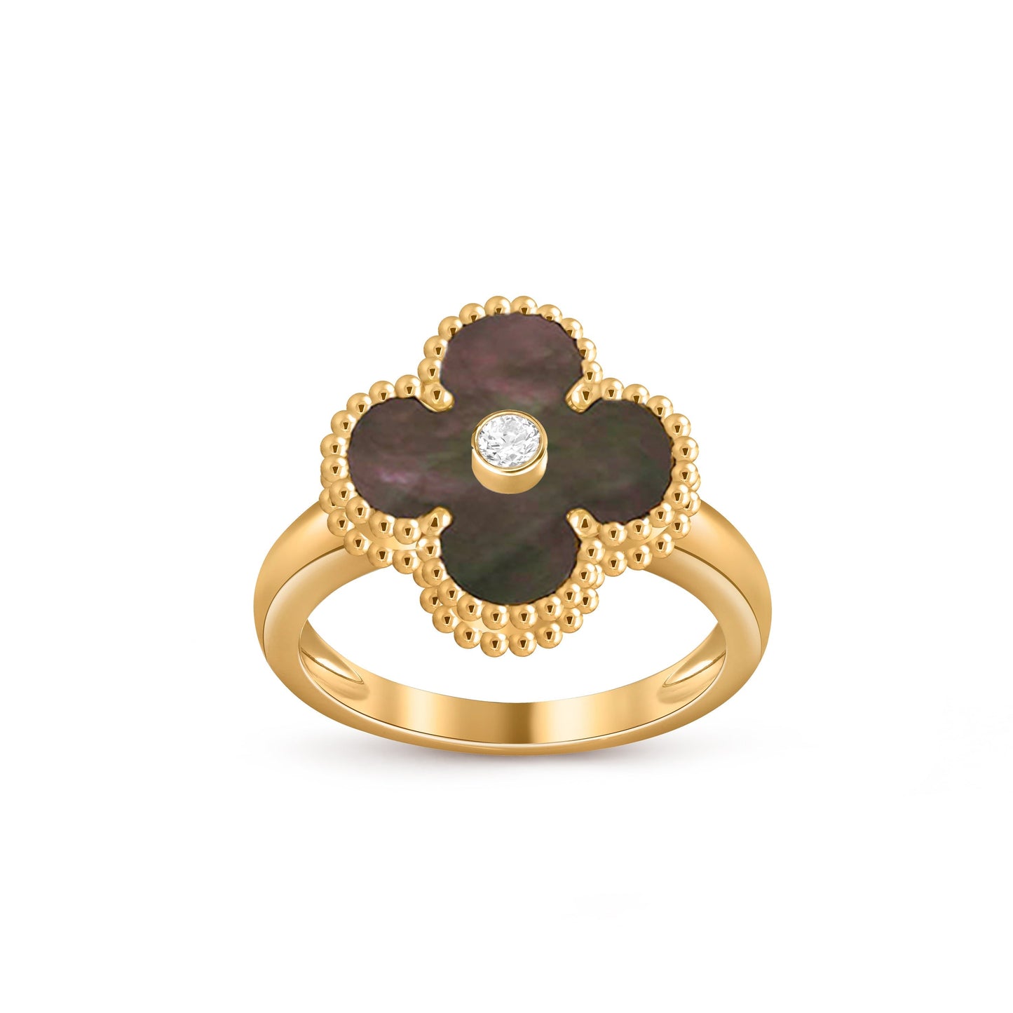 [Lora]CLOVER DIAMOND RING GOLD COLLECTION