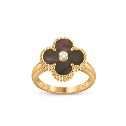 [Lora]CLOVER DIAMOND RING GOLD COLLECTION