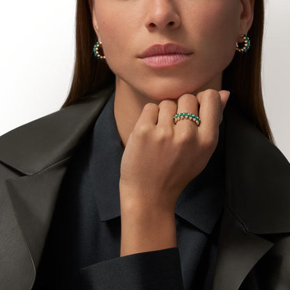 [LORA] CLASH 7.9MM AGATE CHALCEDONY RING