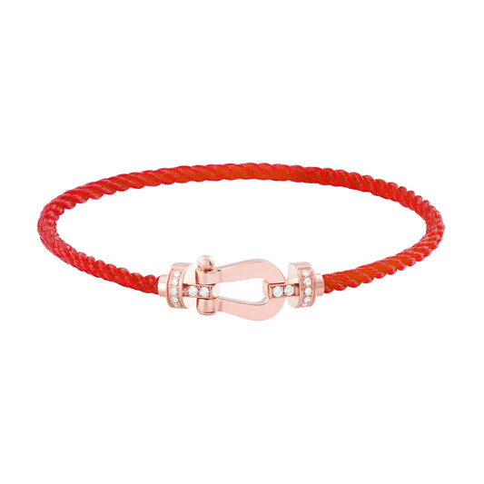 [LORA]FORCE 10 HALF DIAMOND PINK GOLD RED CORDERI LARGE AND MEDIUM MODEL