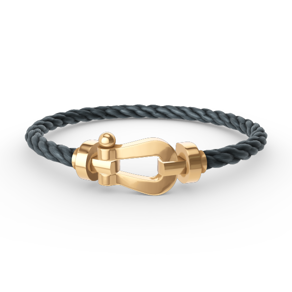 [LORA]FORCE LARGE HORSESHOE NO DIAMOND BRACELET GOLD