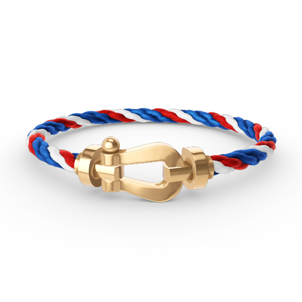 [LORA]FORCE LARGE HORSESHOE NO DIAMOND BRACELET GOLD
