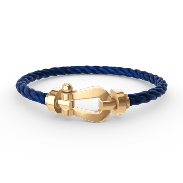 [LORA]FORCE LARGE HORSESHOE NO DIAMOND BRACELET GOLD