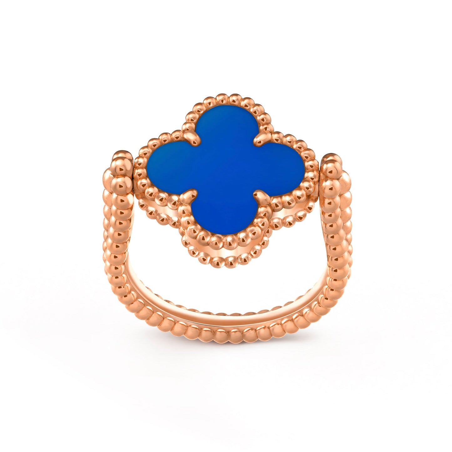 [Lora]CLOVER RIVERSIBLE RING ROSE GOLD COLLECTION