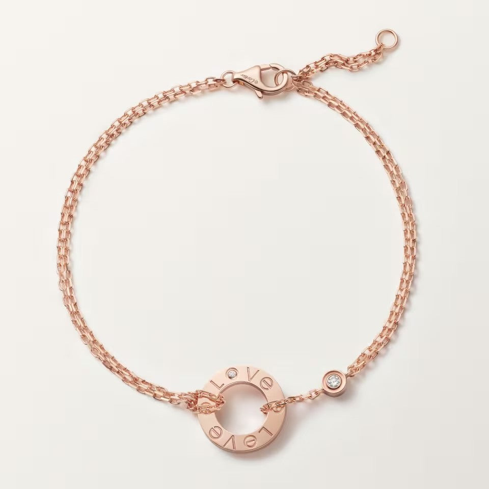 [LORA] LOVE BRACELET 2 DIAMOND