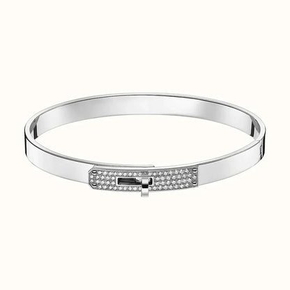 [LORA]KELLY SILVER DIAMOND BRACELET