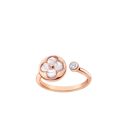 [LORA]SUN 1 DIAMOND PINK MOP RING