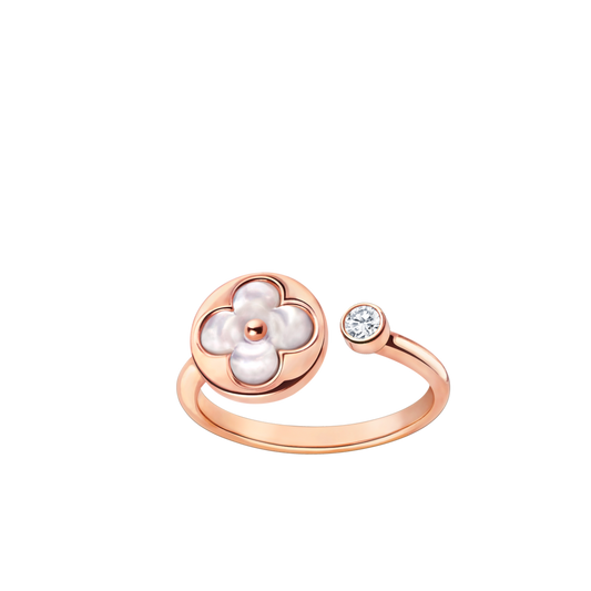 [LORA]SUN 1 DIAMOND PINK MOP RING