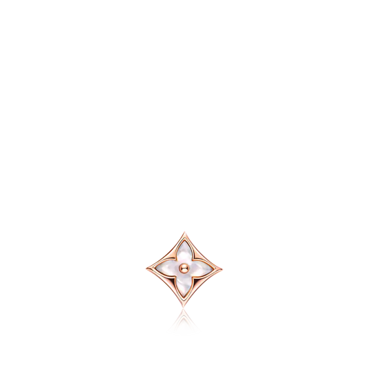 [LORA]STAR MOP PINK GOLD EARRINGS