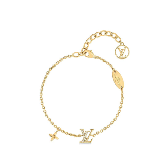 [LORA]LOGO STAR MOTIF GOLD BRACELET