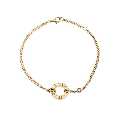 [LORA]LOVE BRACELET 2 DIAMOND