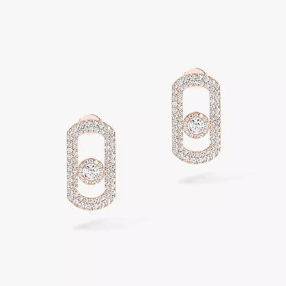 [LORA] So Move Pave_-Set Diamond Earrings in Silver