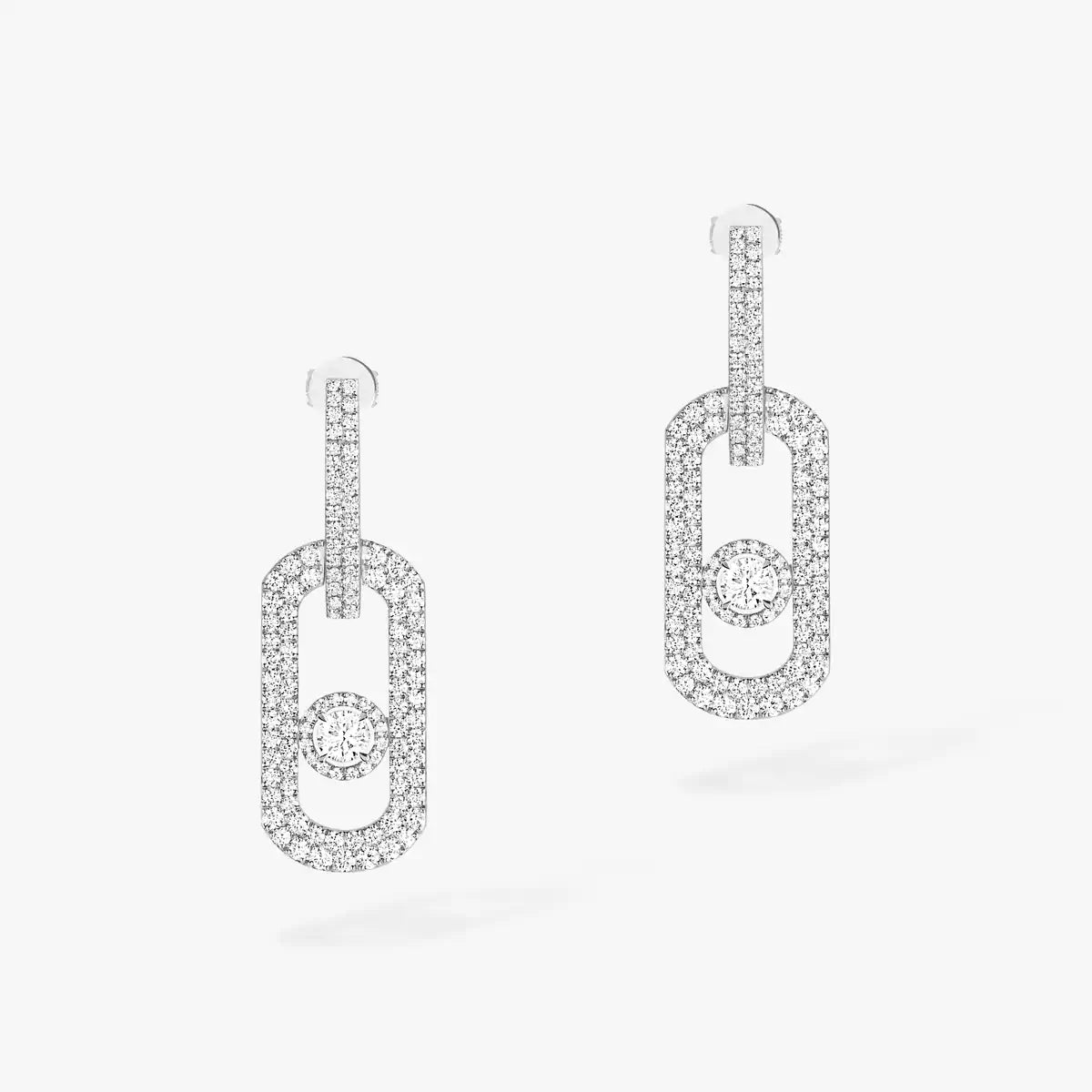 [LORA] So Move XL Pave_-Set Diamond Pendant Earrings
