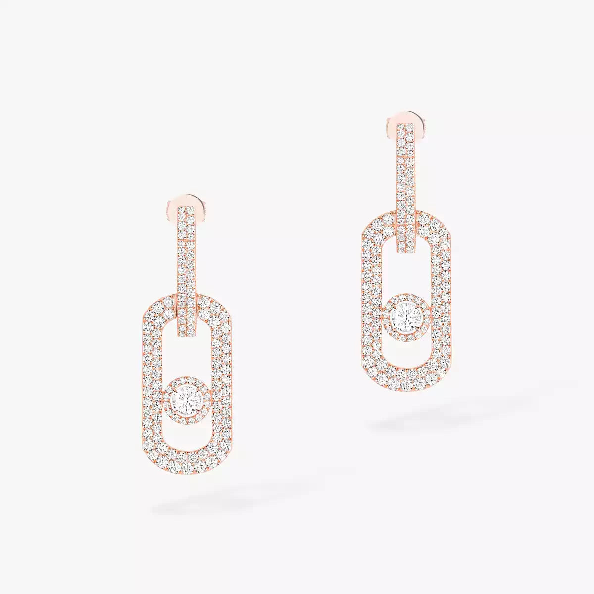 [LORA] So Move XL Pave_-Set Diamond Pendant Earrings