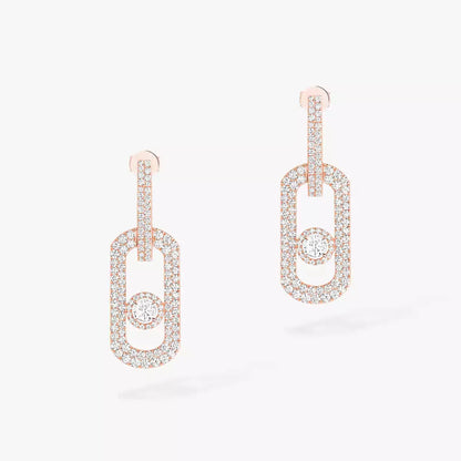 [LORA] So Move XL Pave_-Set Diamond Pendant Earrings