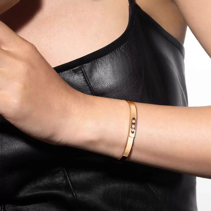 [LORA] Move Noa Diamond Bangle Bracelet