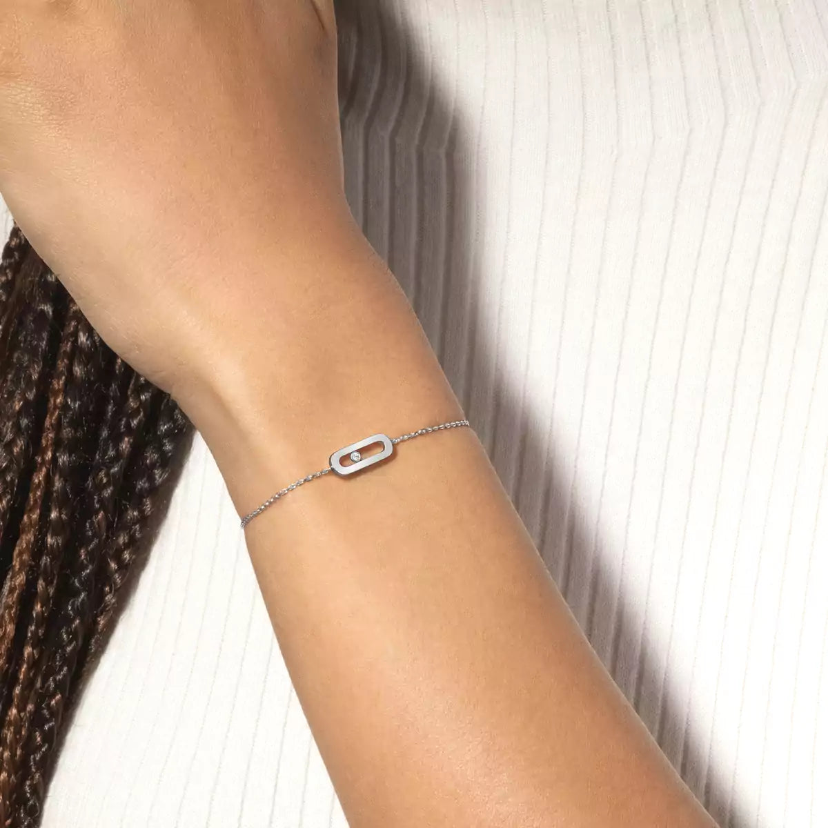 [LORA] Move Uno Diamond Bracelet