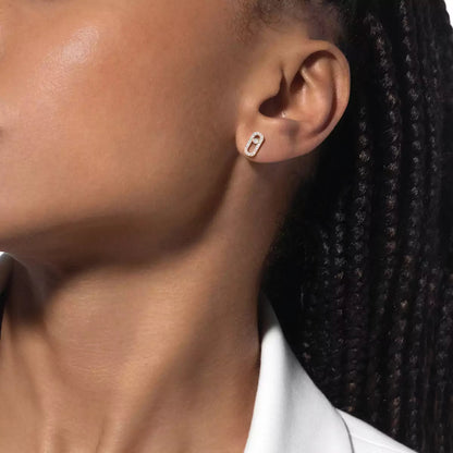 [LORA] Move Uno Diamond Earrings