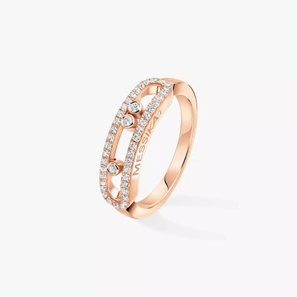 [LORA]  Baby Move Gold Diamond Pave_ Ring