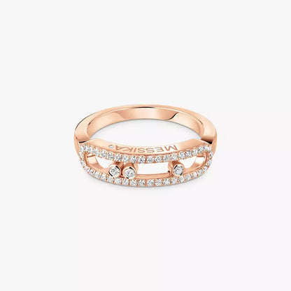 [LORA]  Baby Move Gold Diamond Pave_ Ring