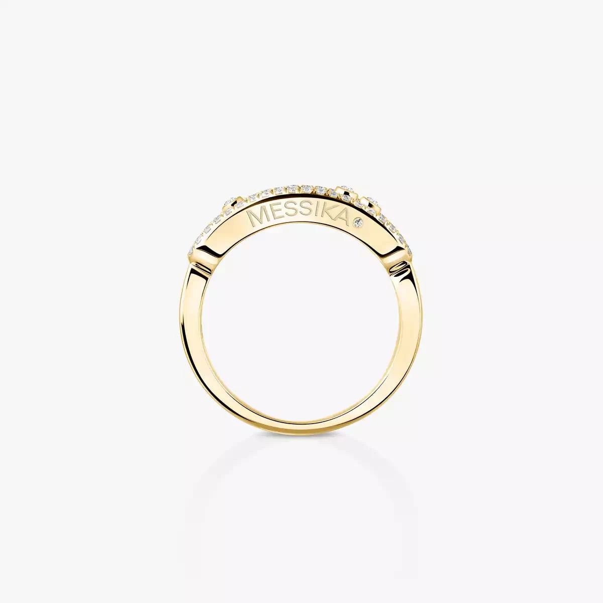 [LORA]  Baby Move Gold Diamond Pave_ Ring