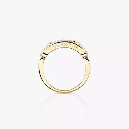 [LORA]  Baby Move Gold Diamond Pave_ Ring