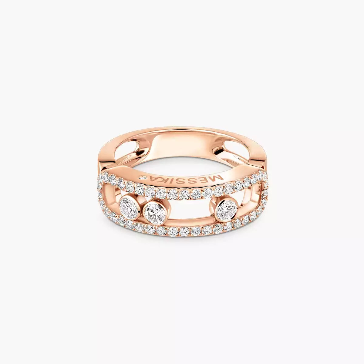 [LORA]  Move Gold Diamond Pave_ Ring