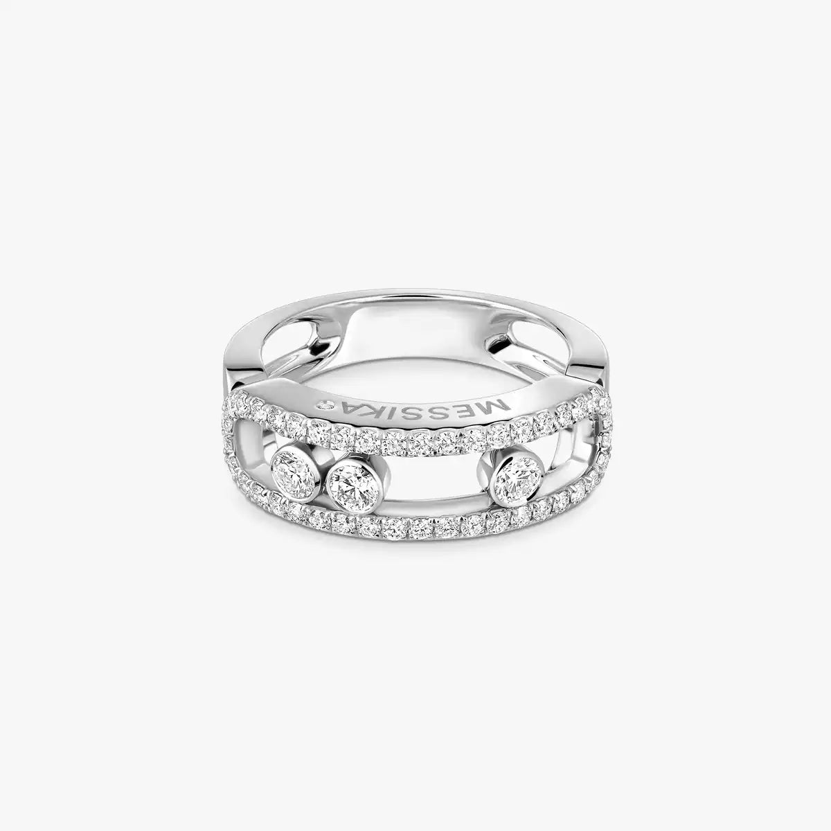 [LORA]  Move Gold Diamond Pave_ Ring