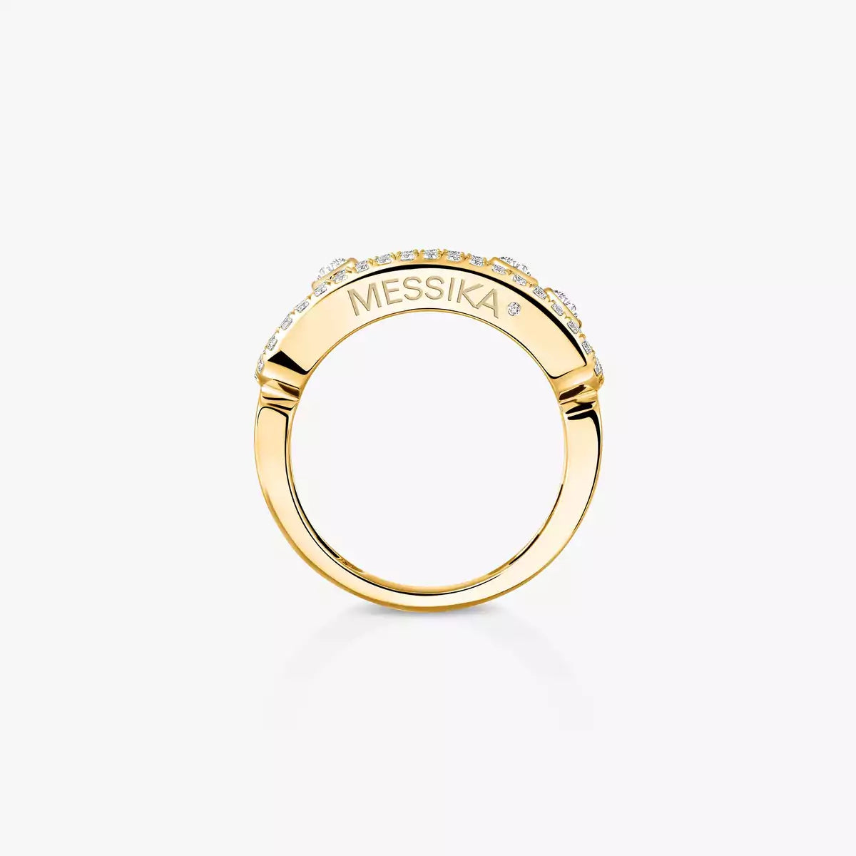 [LORA]  Move Gold Diamond Pave_ Ring