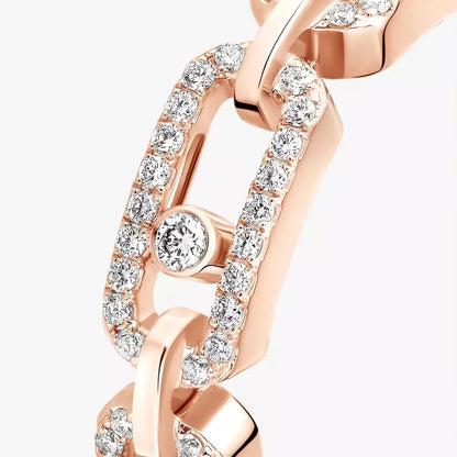 [LORA] Move Link Pave_-Set Diamond Ring in Gold