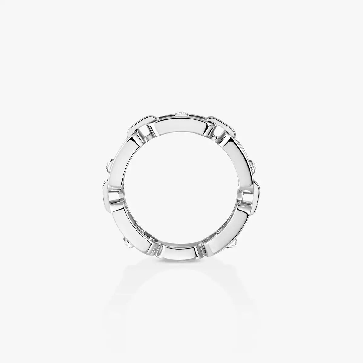 [LORA] Move Link Pave_-Set Diamond Ring in Gold