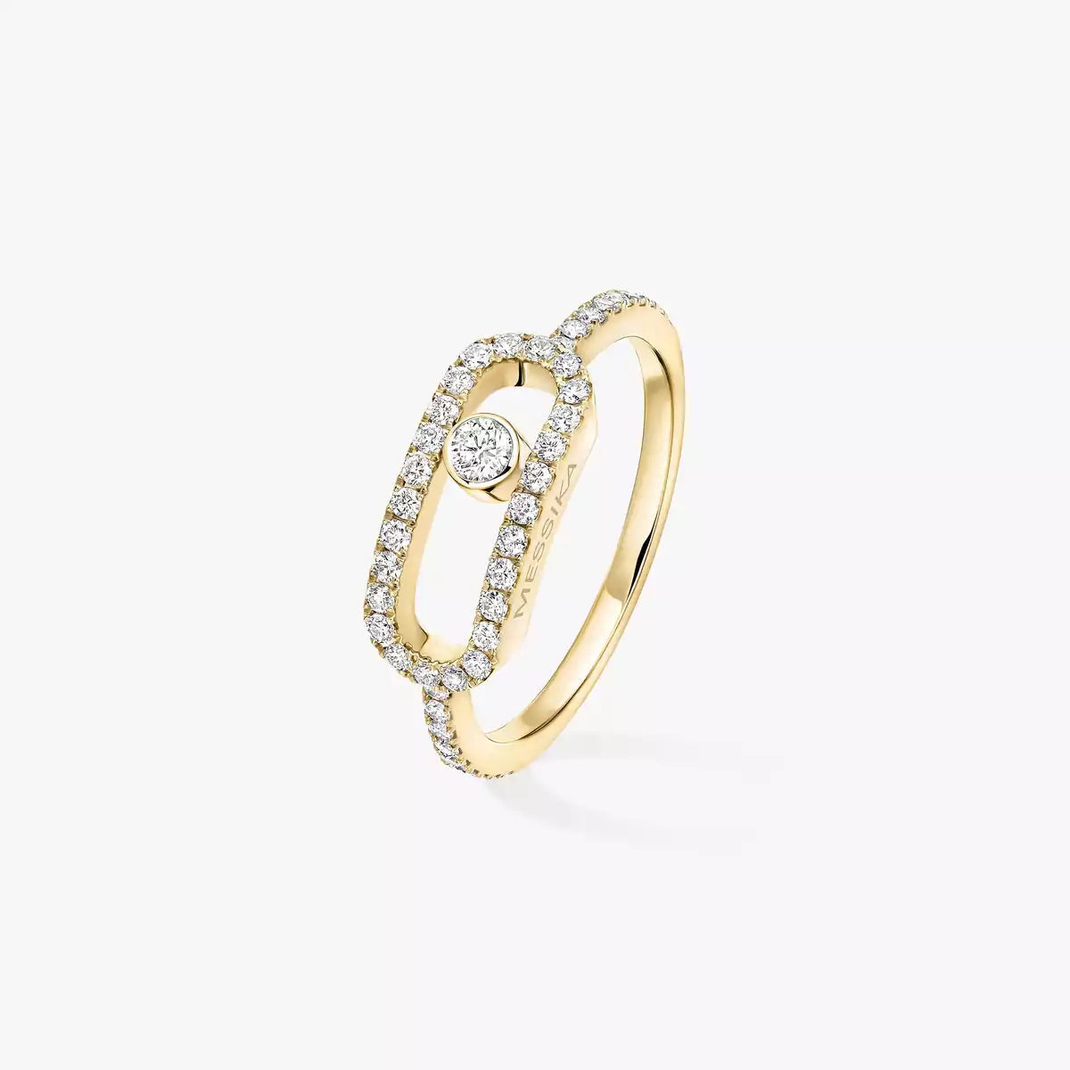 [LORA] Move Uno Diamond Ring in Gold