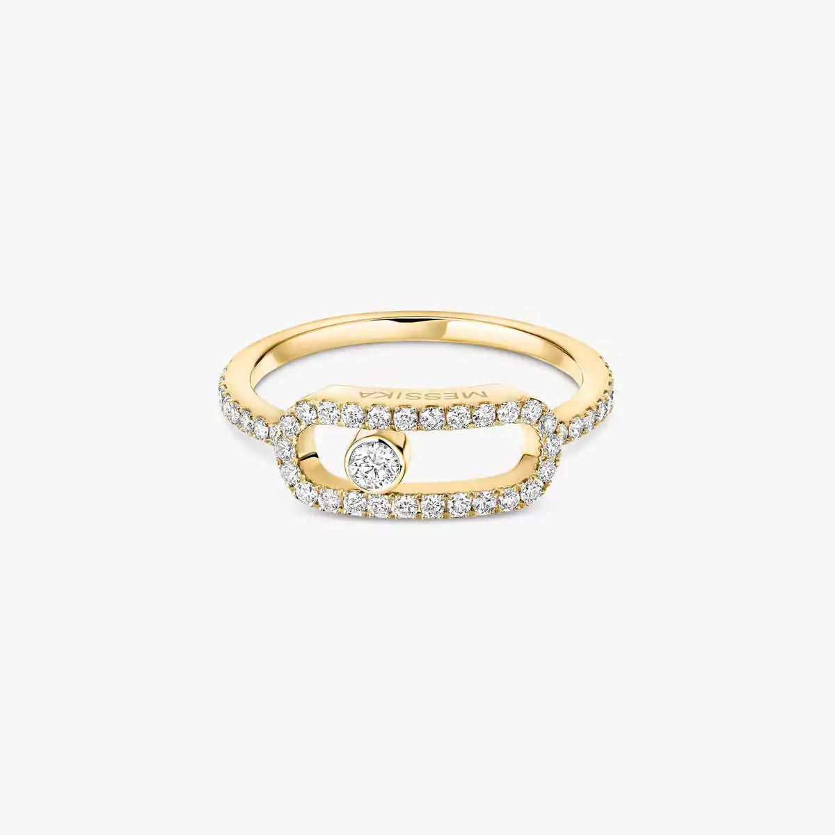 [LORA] Move Uno Diamond Ring in Gold