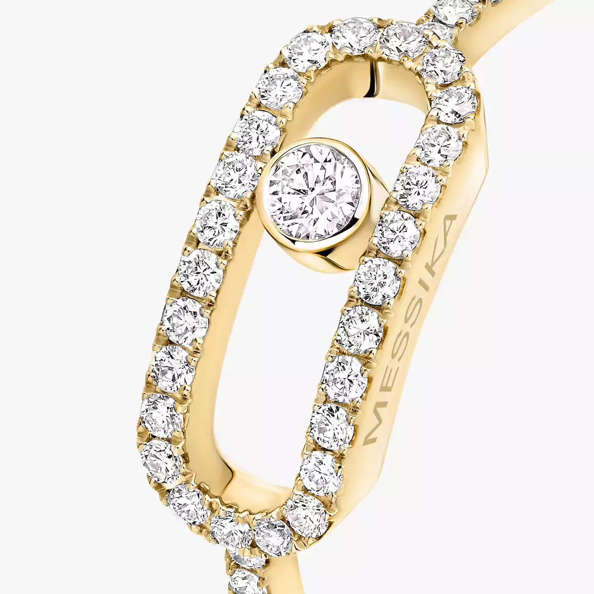 [LORA] Move Uno Diamond Ring in Gold