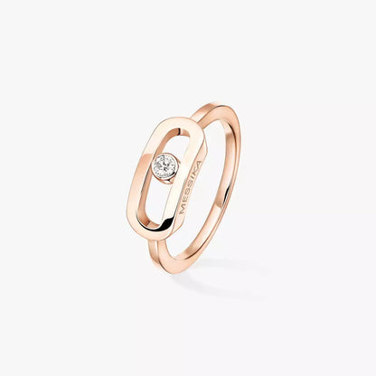 [LORA] Move Uno Diamond Ring in Gold
