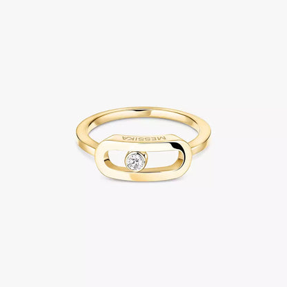 [LORA] Move Uno Diamond Ring in Gold