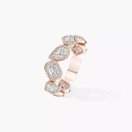 [LORA] Diamond Wedding Ring My Twin
